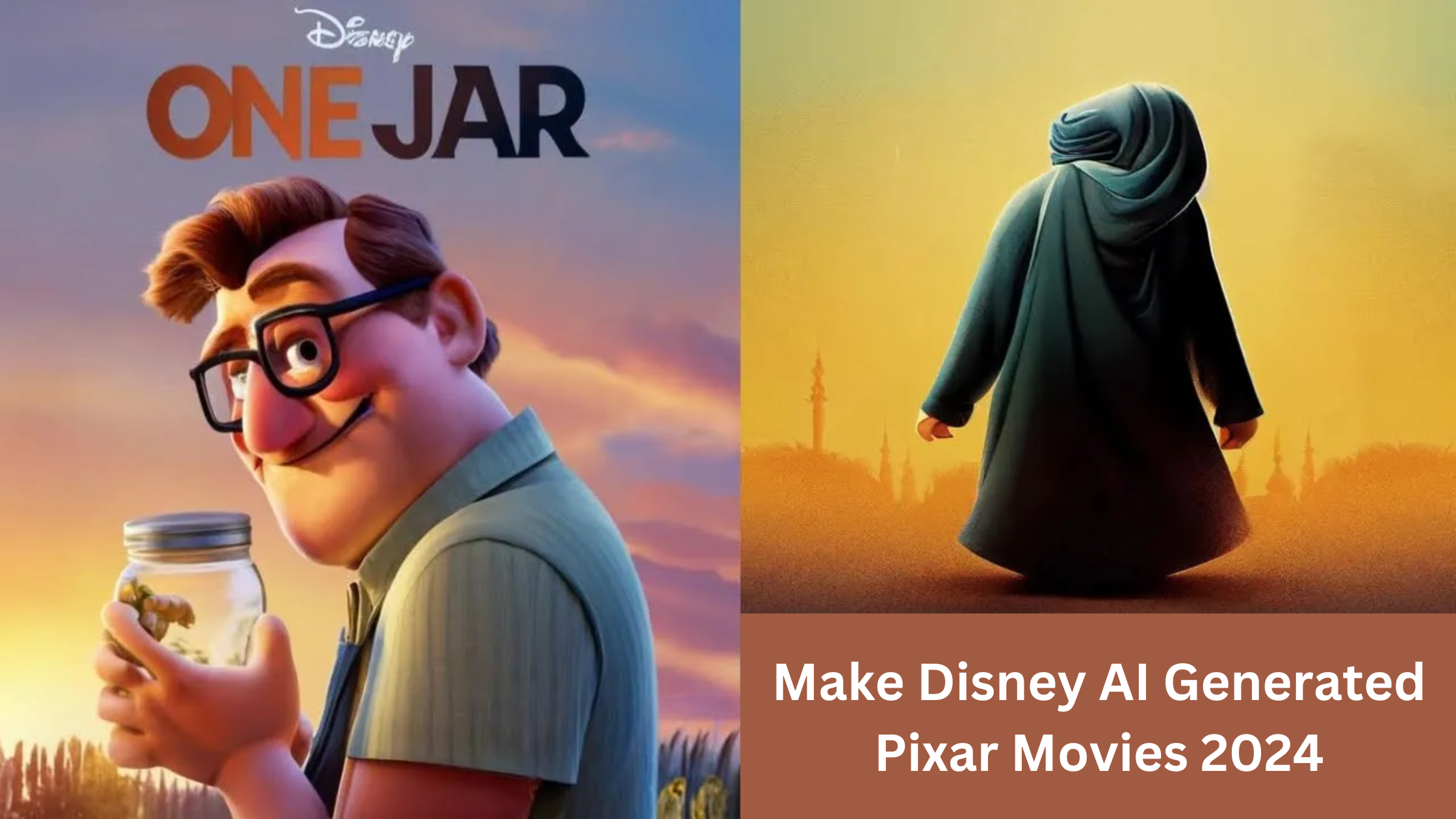 Make Disney AI Generated Pixar Movies