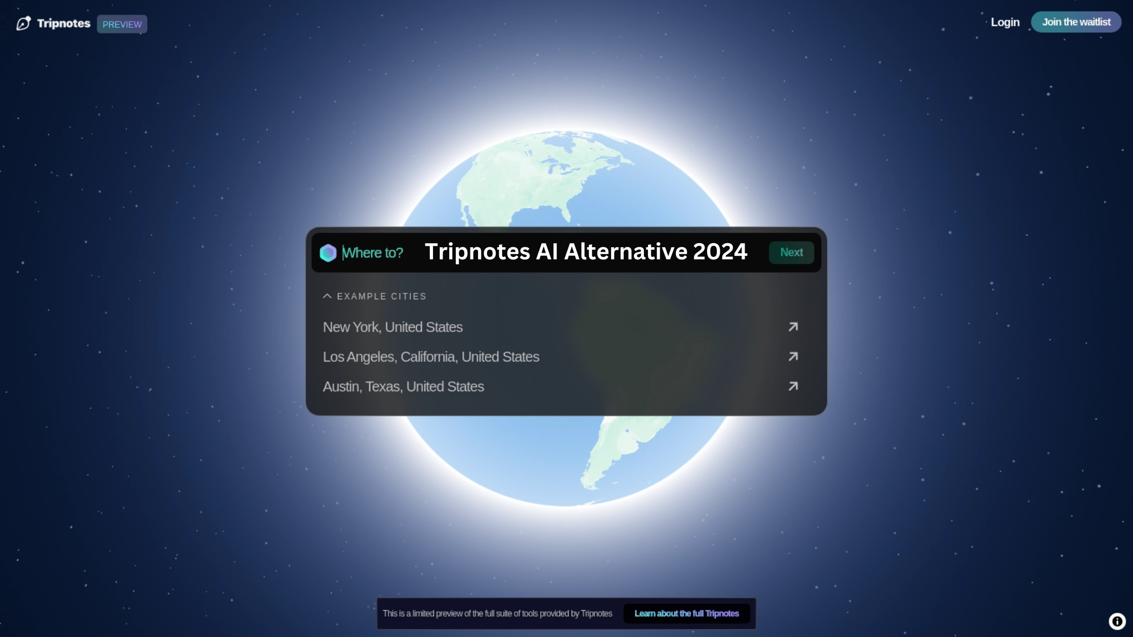 Tripnotes AI Alternative 2024